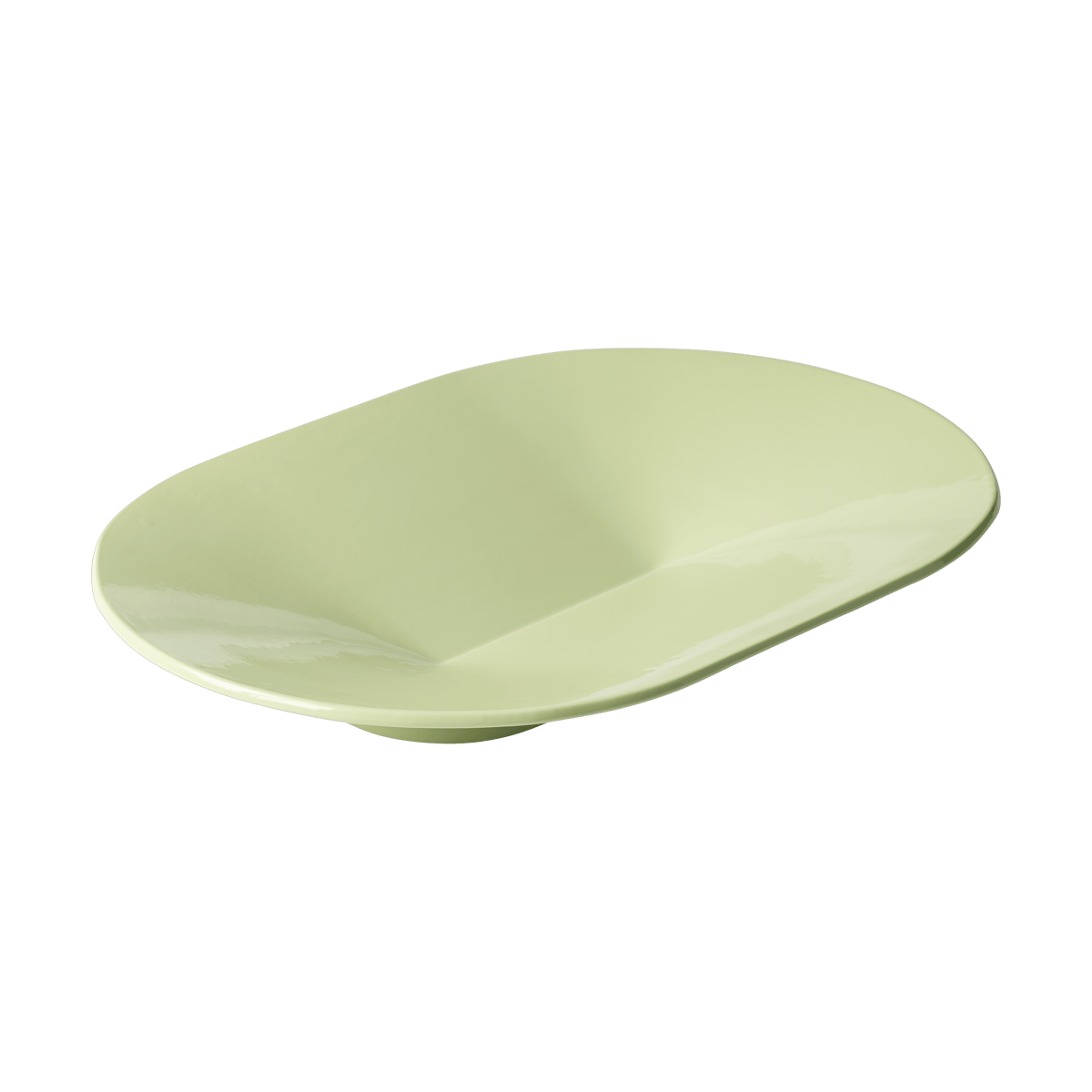 Muuto Mere skål 52x36 cm Light Green