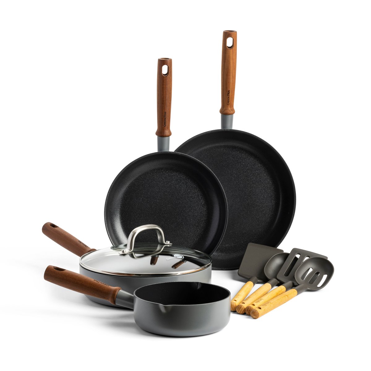 GreenPan Mayflower Pro gryt- och stekpanneset 9 delar