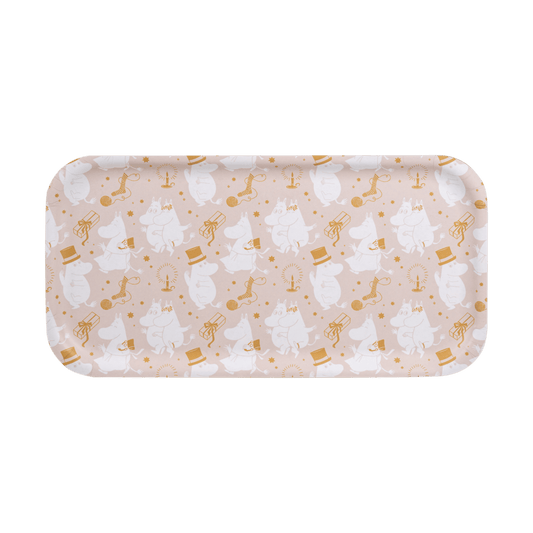 Muurla Mumin bricka 22x43 cm Sparkling stars