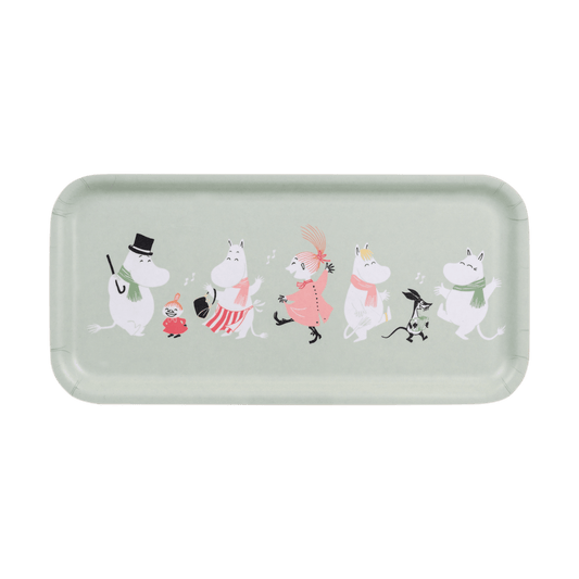 Muurla Mumin bricka 13x27 cm Spirits