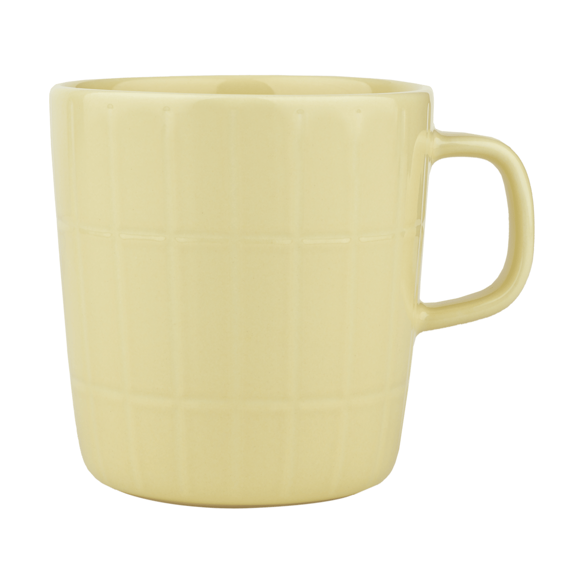 Marimekko Tiiliskivi mugg 40 cl Butter yellow