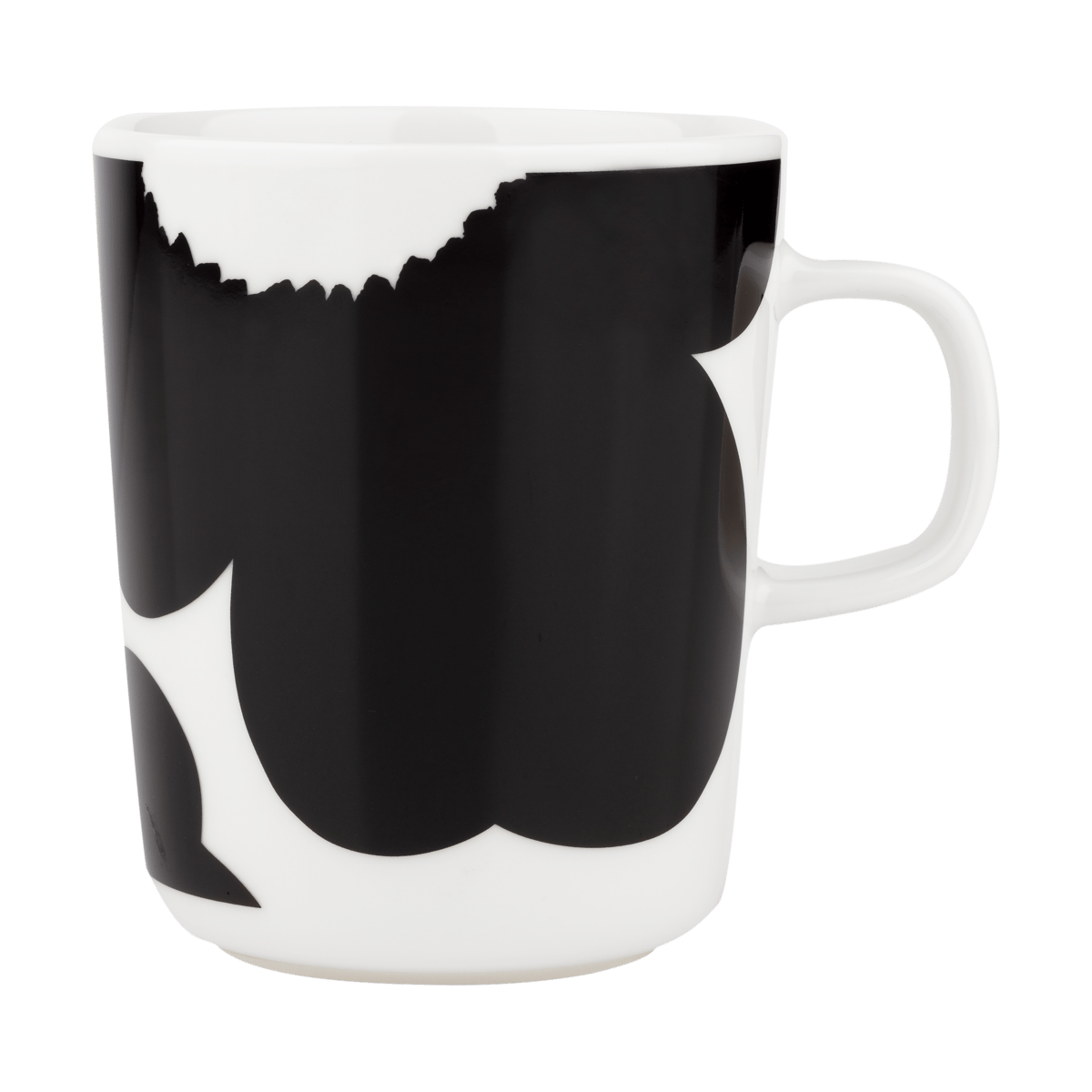 Marimekko Iso Unikko mugg 25 cl White-black