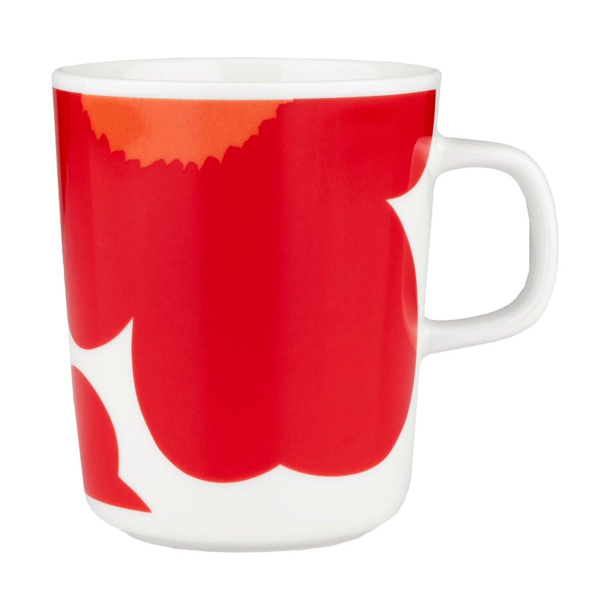 Marimekko Iso Unikko Tasse 25 cl White-red