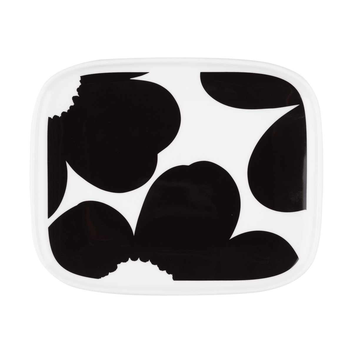 Marimekko Iso Unikko fat 12x15 cm White-black