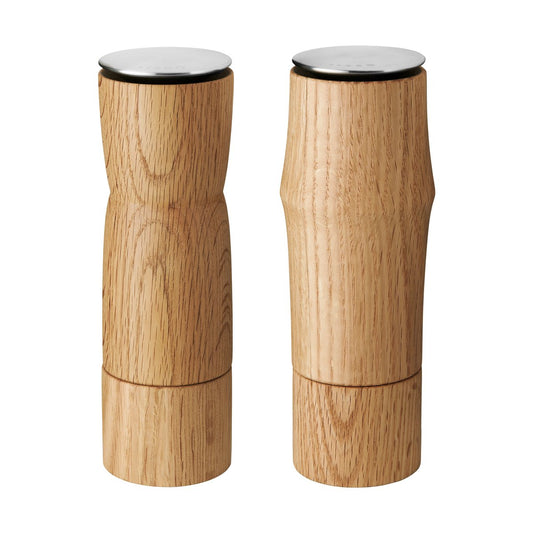 Stelton Storm salt- och pepparkvarn set Oak