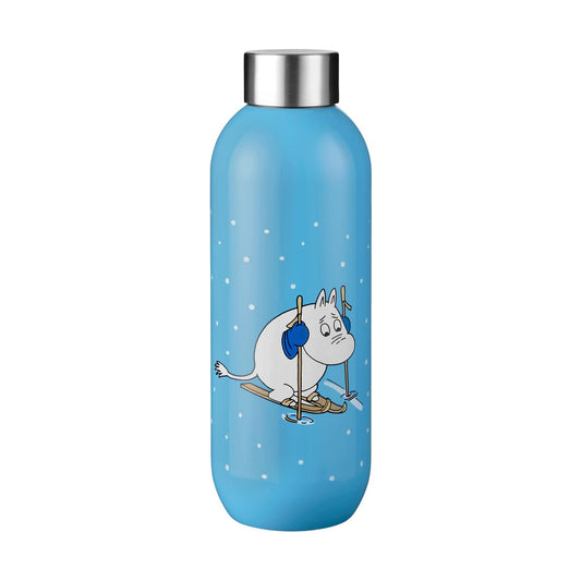 Stelton Keep Cool Mumin termoflaska 0,6 l Moomin skiing