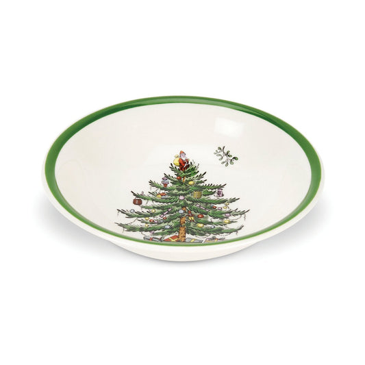 Spode Christmas Tree skål Ø15 cm White-green-red