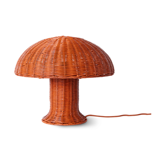 HKliving Rattan Tischleuchte Coral