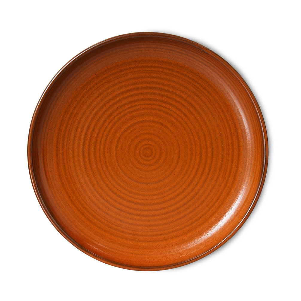 HKliving Home Chef Teller Ø26cm Burned orange