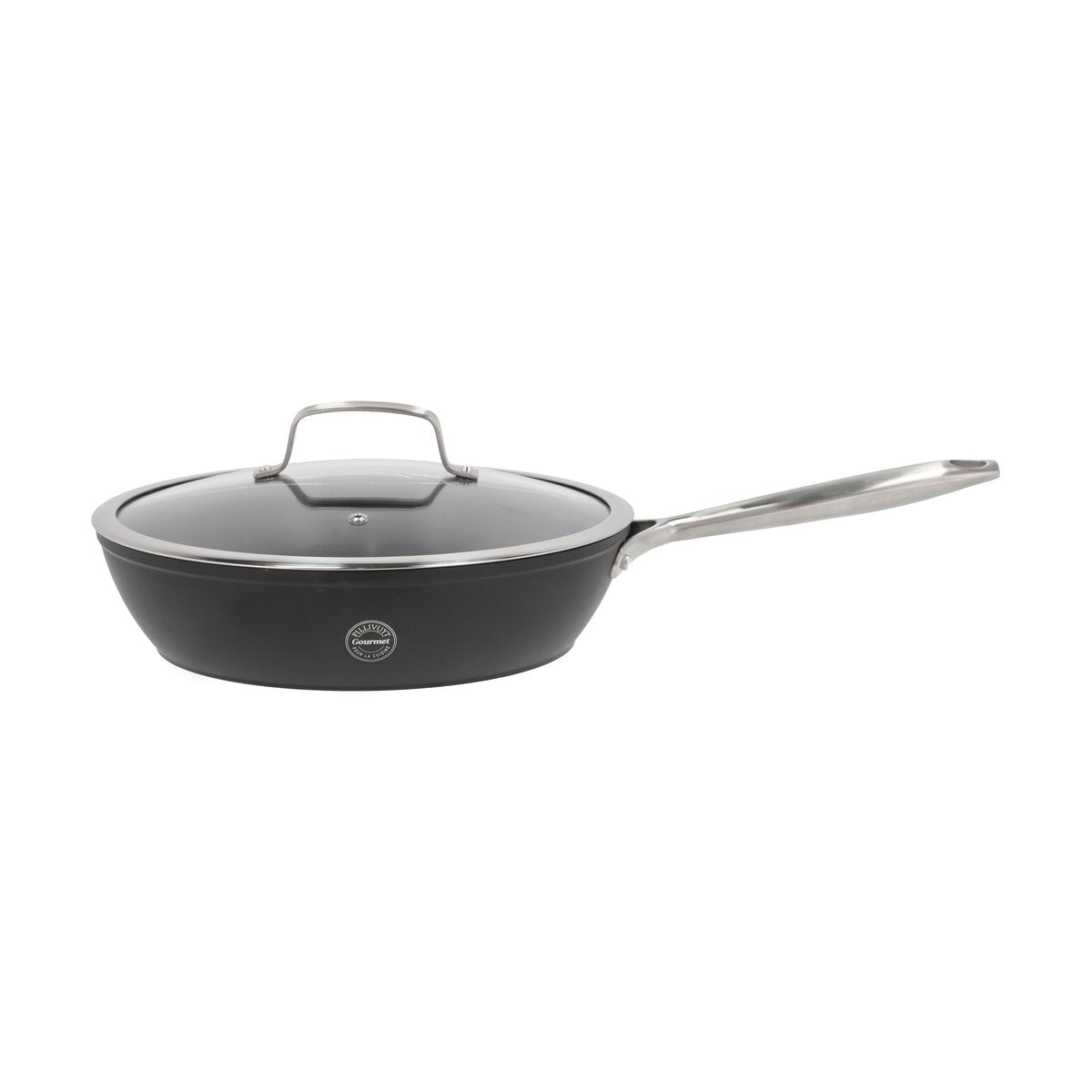 Pillivuyt Travo traktörpanna keramisk non-stick 28 cm Svart-aluminium