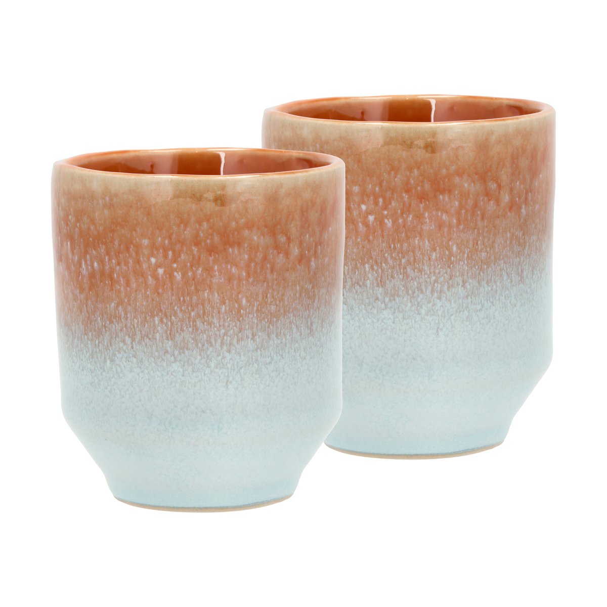 Villa Collection Styles mugg 18 cl 2-pack Blue-amber