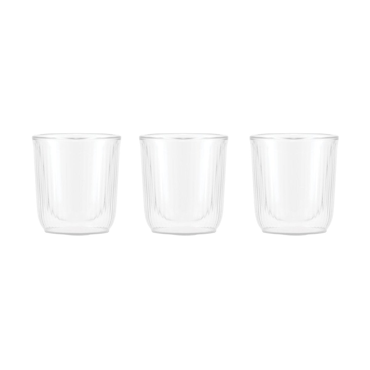 Bodum Douro dubbelväggigt sakeglas 6 cl 3-pack Klar-bambu