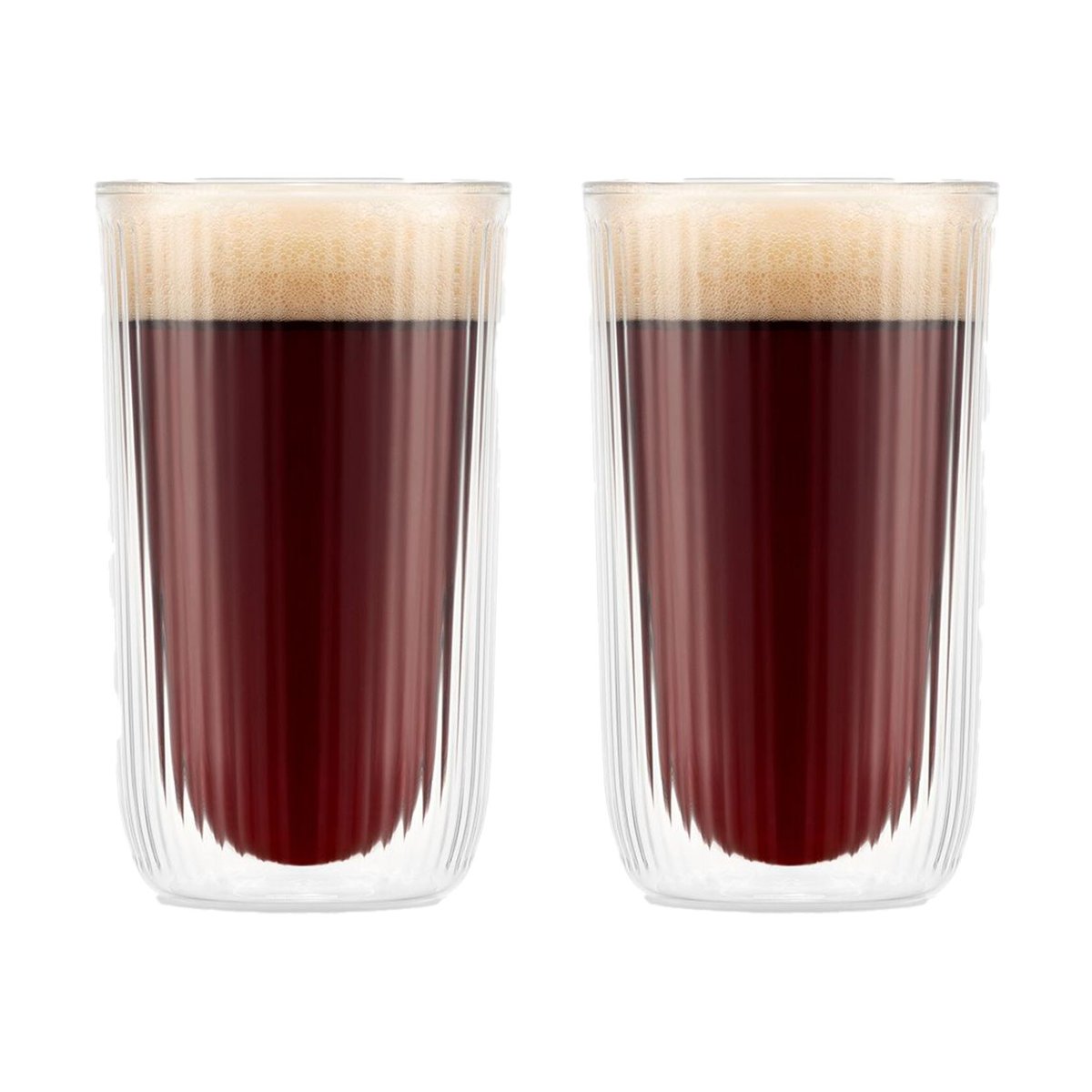 Bodum Douro dubbelväggigt ölglas 45 cl 2-pack Klar