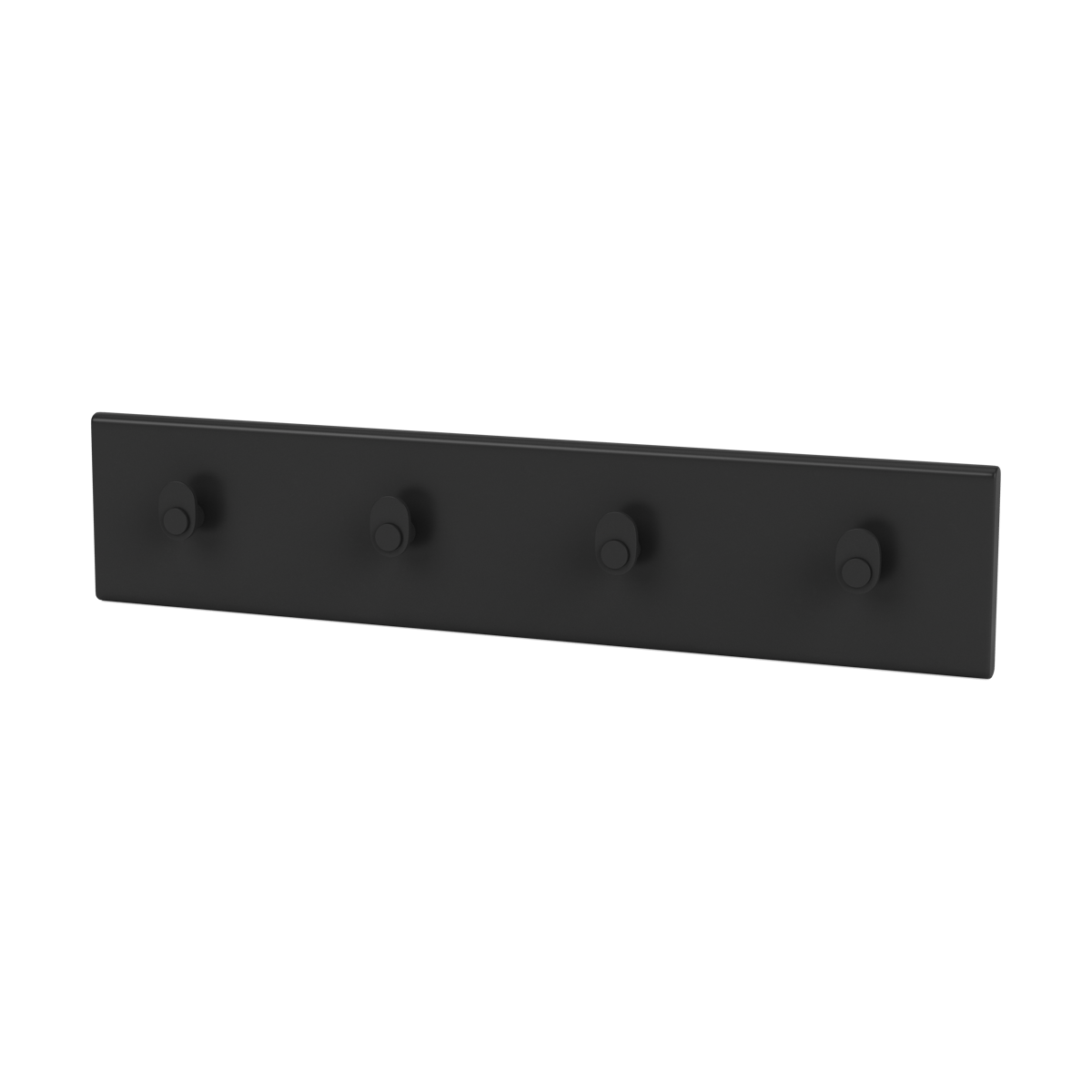 Montana Montana Coat Racks klädhängare 4 krokar Black