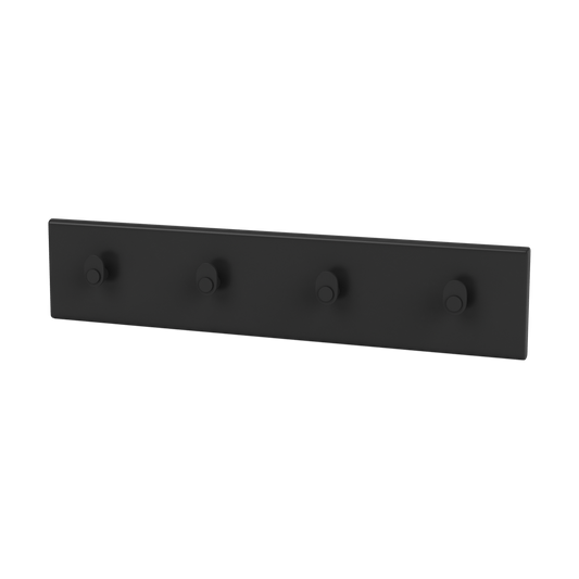 Montana Montana Coat Racks klädhängare 4 krokar Black