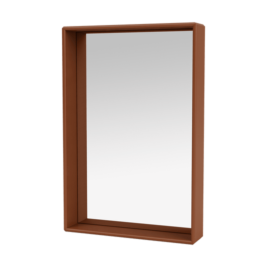 Montana Shelfie colour frame spegel 46,8x69,6 cm Hazelnut