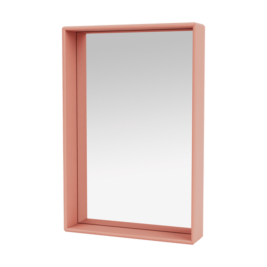 Montana Shelfie colour frame spegel 46,8x69,6 cm Rhubarb