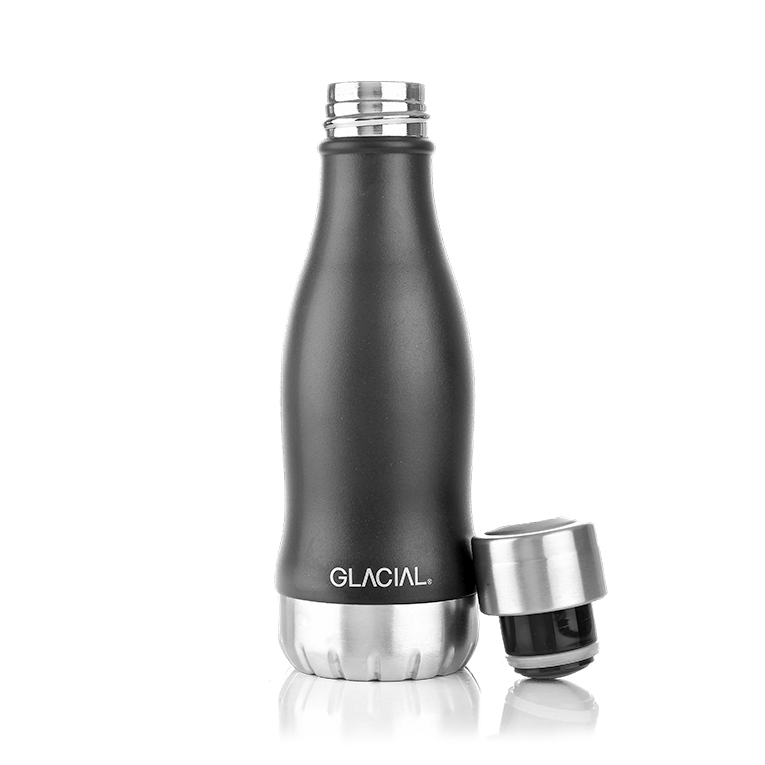 Glacial Glacial vattenflaska 280 ml Matte black