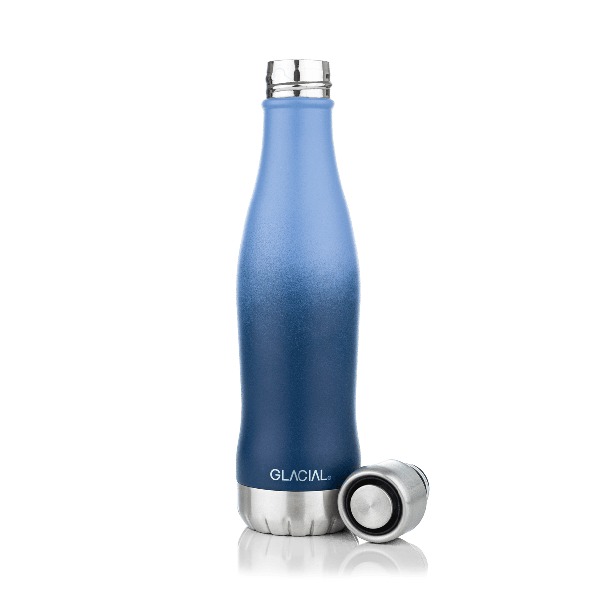 Glacial Glacial vattenflaska active 400 ml Blue fade