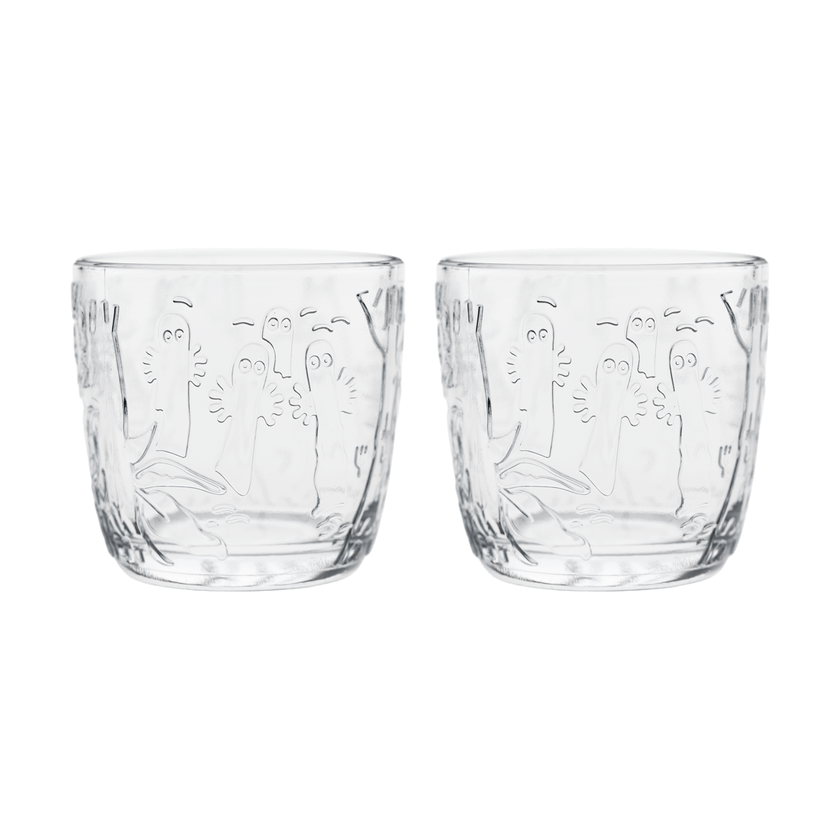 Arabia Mumin glas 28 cl 2-pack Klar