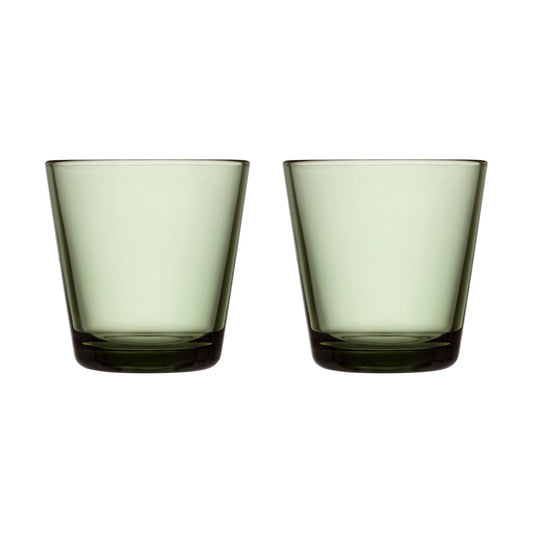 Iittala Kartio dricksglas 21 cl 2-pack Tallgrön