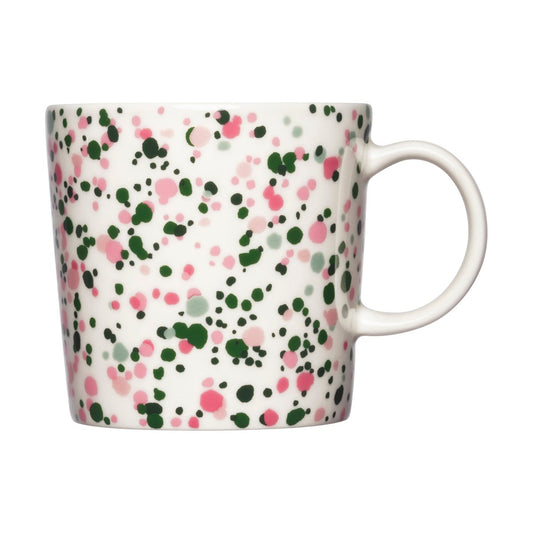 Iittala Oiva Toikka Helle mugg 30 cl Rosa-grön