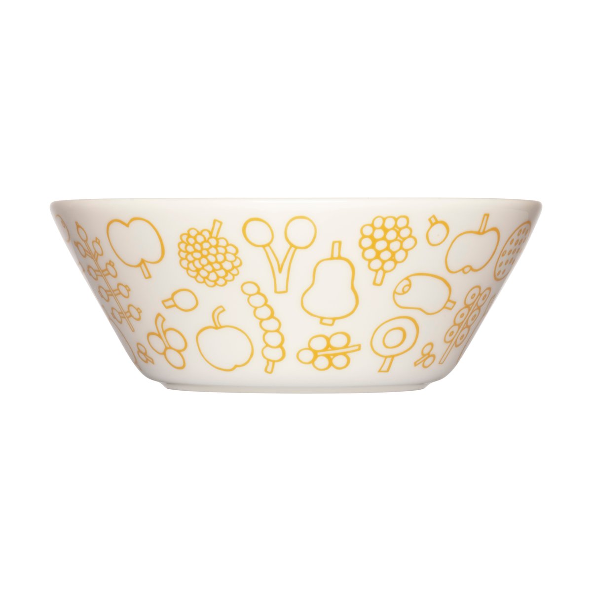 Iittala Oiva Toikka Frutta skål Ø15 cm Gul