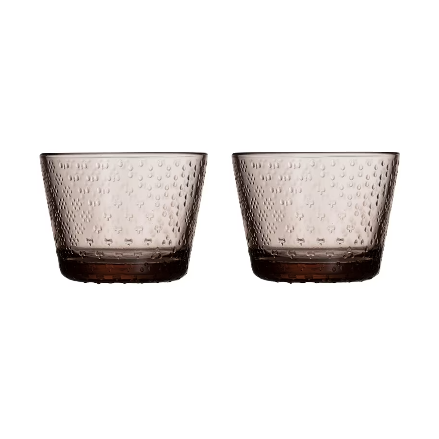 Iittala Tundra dricksglas 16 cl 2-pack Linne