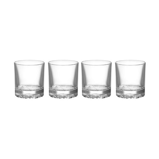 Orrefors Carat double old fashioned glas 28 cl 4-pack Klar