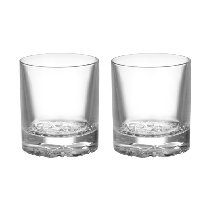 Orrefors Carat old fashioned glas 21 cl 2-pack Klar