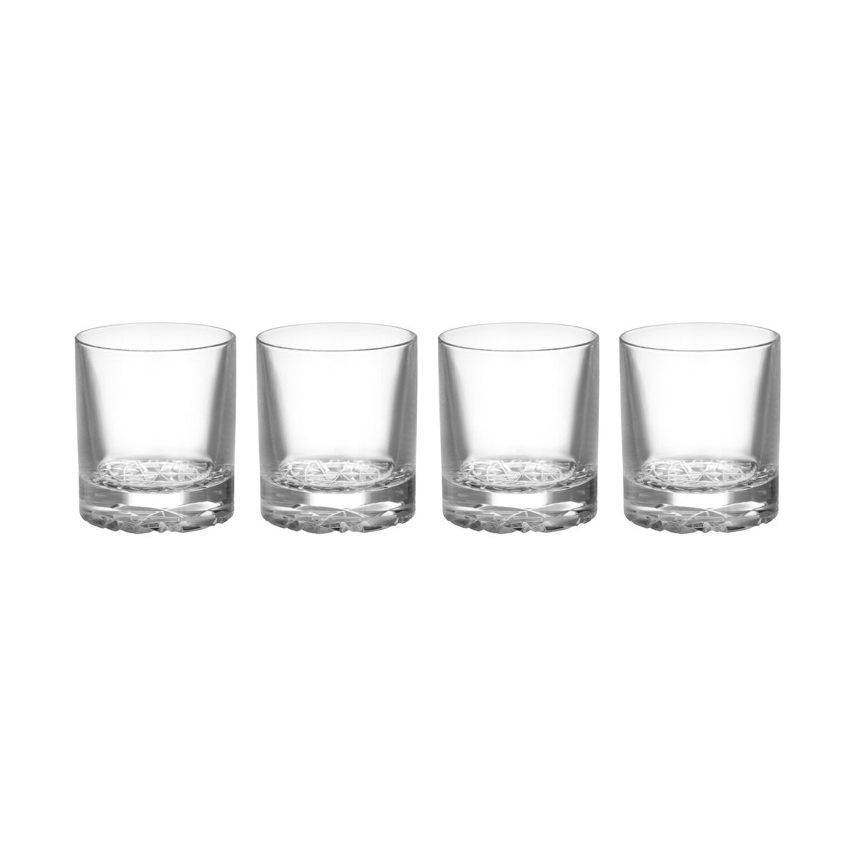 Orrefors Carat old fashioned glas 21 cl 4-pack Klar