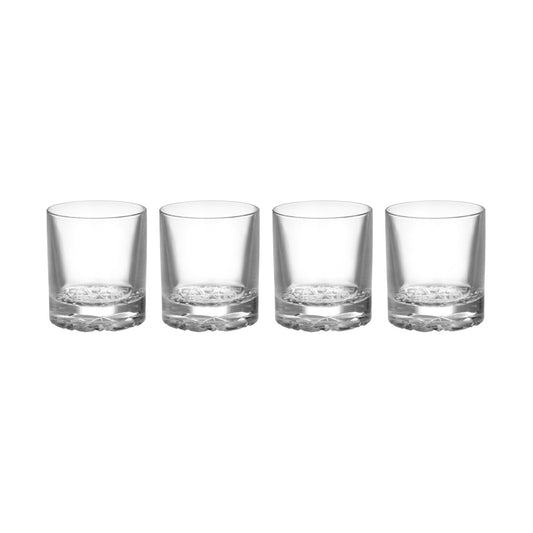 Orrefors Carat old fashioned glas 21 cl 4-pack Klar