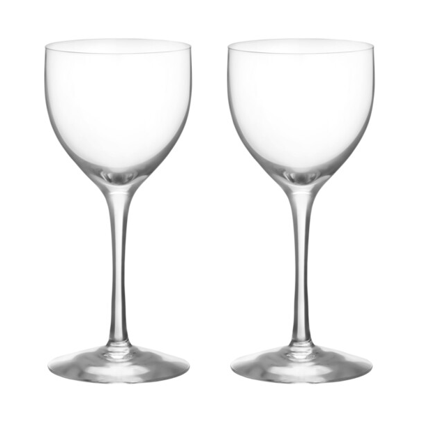 Orrefors More Nick & Nora glas 17 cl 2-pack Klar