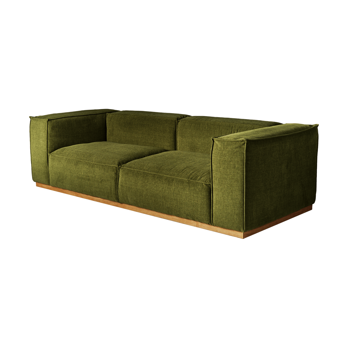 1898 Bergsdal 3-Sitzer Sofa Luisa green