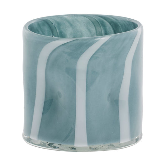 Lene Bjerre Marelle Vase Ø10 cm Light blue-white