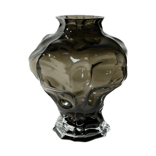 Hein Studio Ammonit Vase 30 cm New Smoke