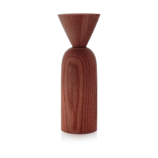 Applicata Shape cone Vase Geräucherte Eiche