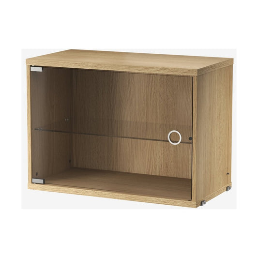 String String Vitrinenschrank 58 cm Eiche