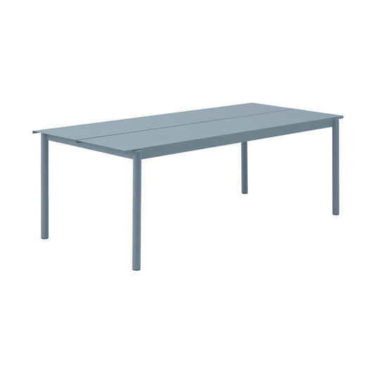 Muuto Linear Steel bord 200x75 cm Pale blue