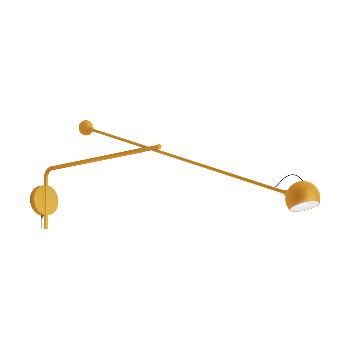 Artemide Ixa vägglampa L Yellow