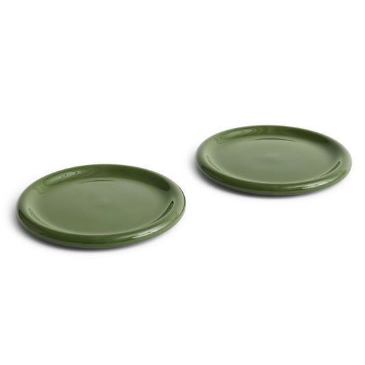 HAY Barro Teller Ø24 cm 2er-Pack Green