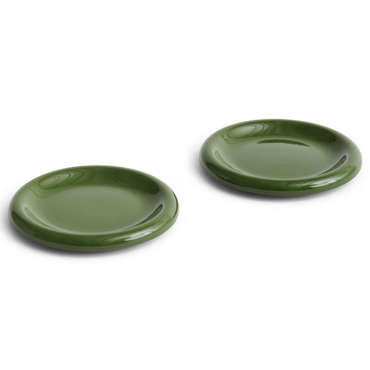 HAY Barro Teller Ø18 cm 2er-Pack Green