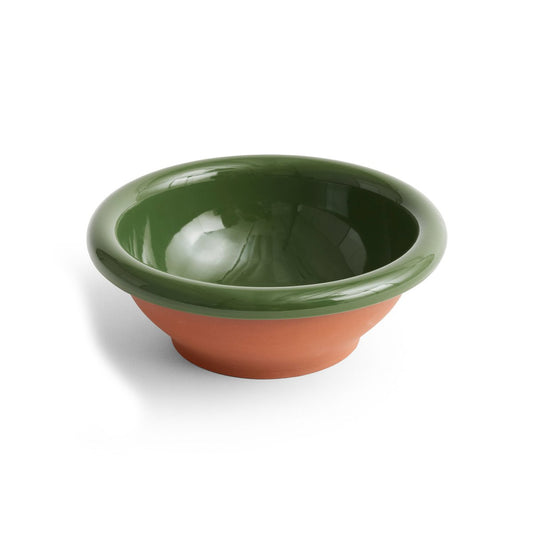 HAY Barro Salatschale small Ø21 cm Green