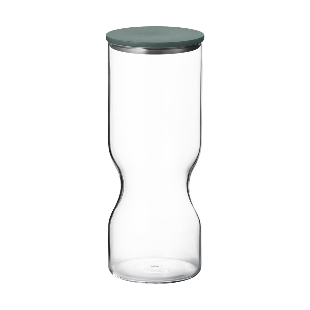 Georg Jensen Alfredo Dose Groß 1,5 L Glas-Grün