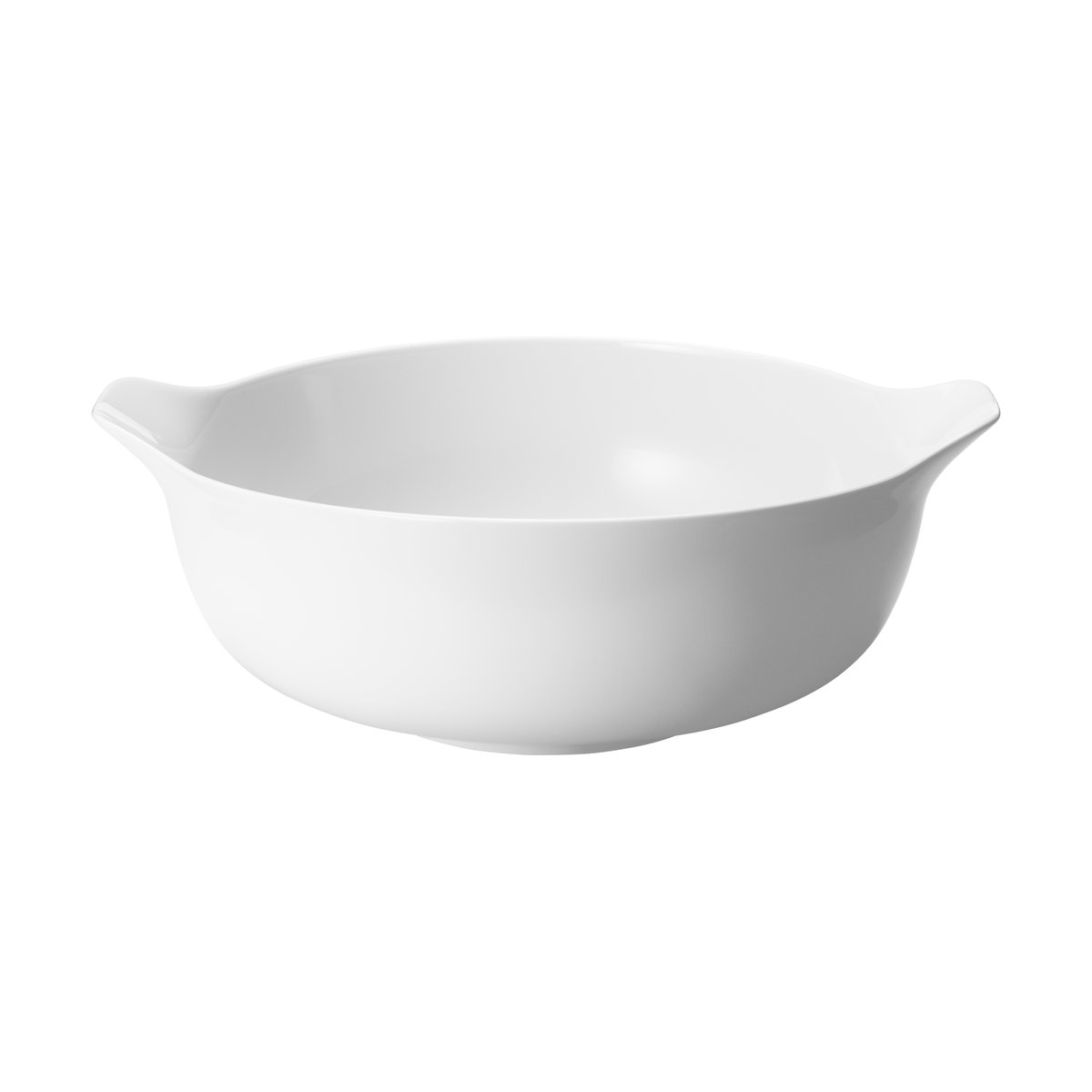 Georg Jensen Koppel serveringsskål large Ø22 cm Vit