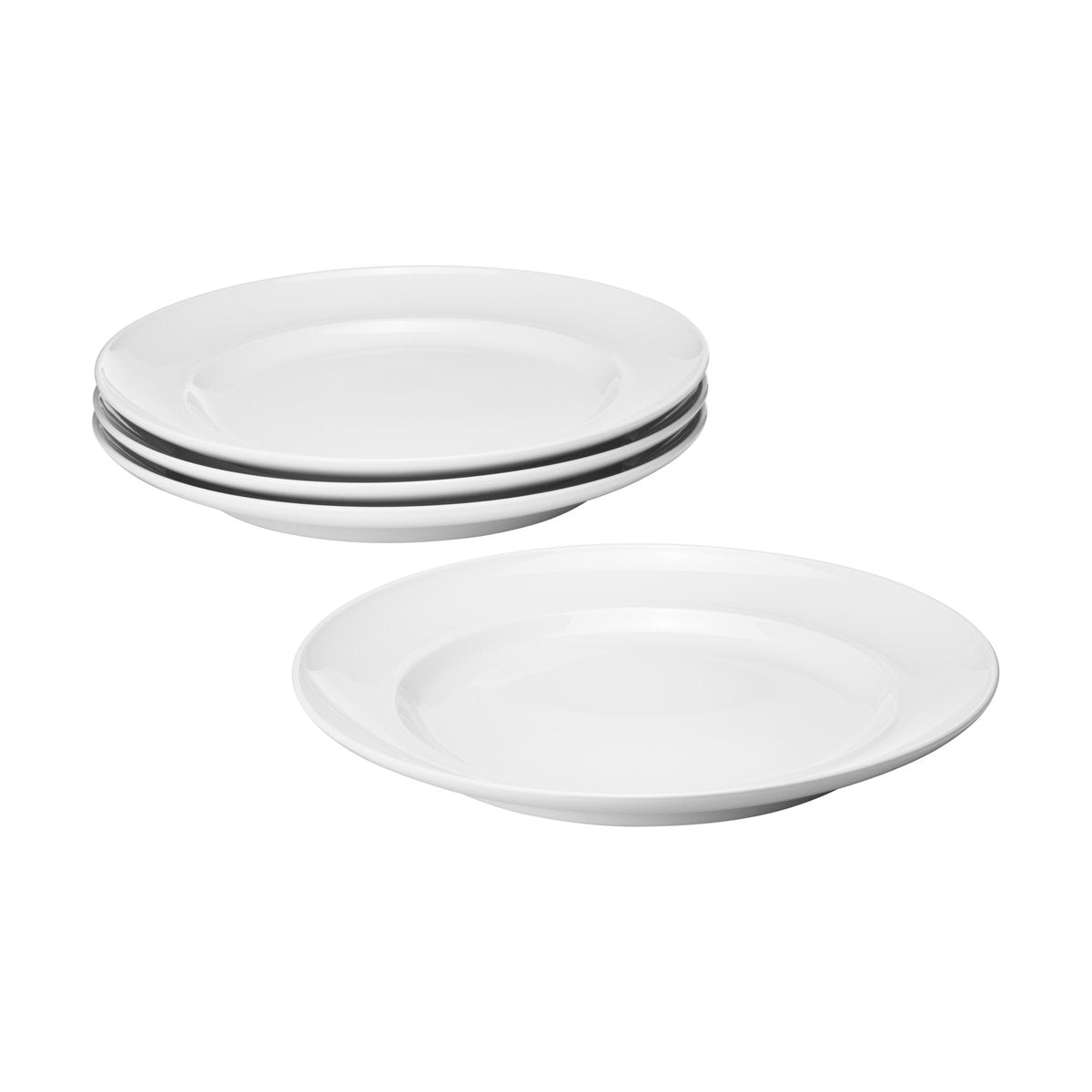 Georg Jensen Koppel middagstallrik Ø27 cm 4-pack Vit