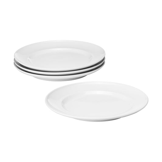 Georg Jensen Koppel Mittagessen Teller Ø22 cm 4er-Pack Weiß