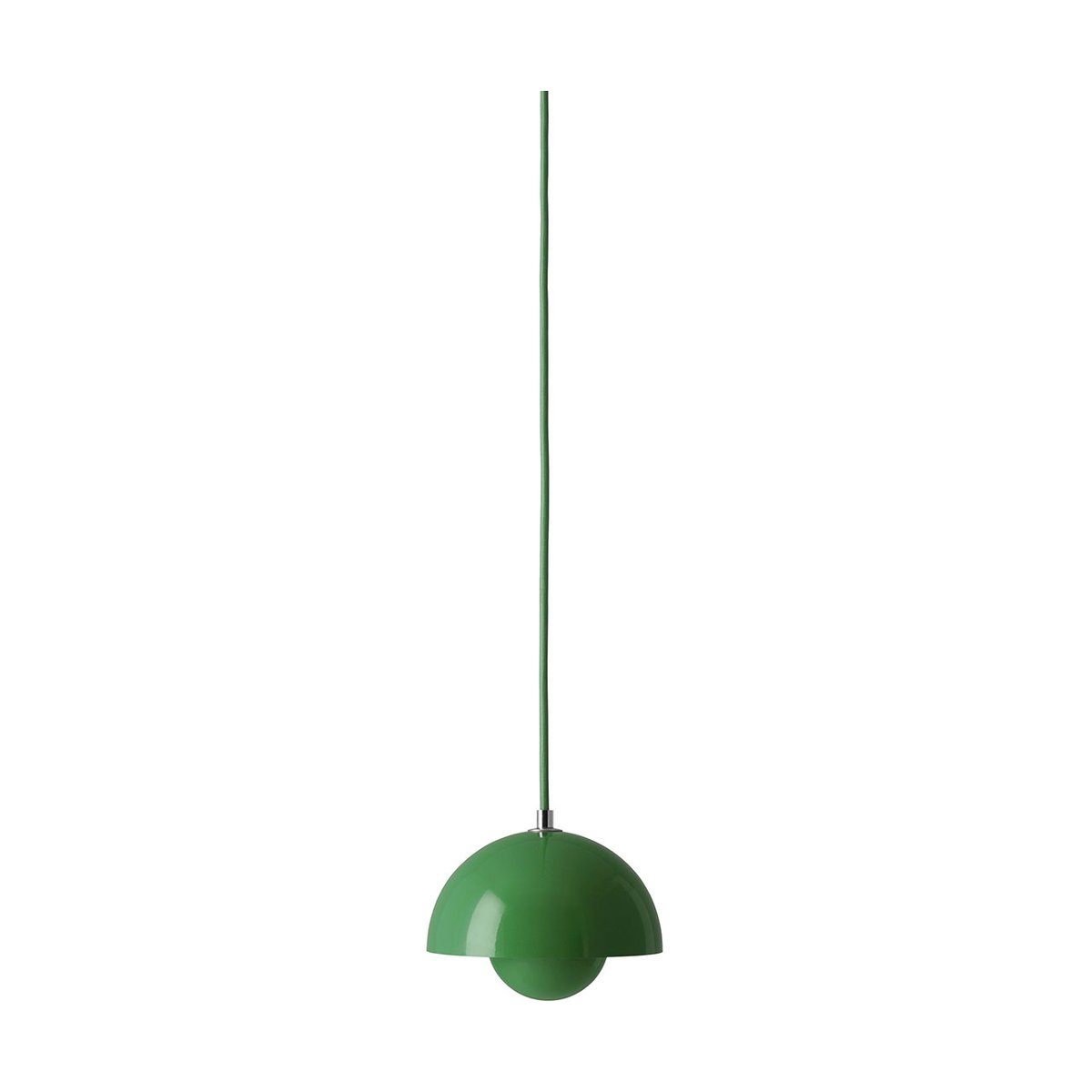 &Tradition Flowerpot VP10 Pendelleuchte Signal green