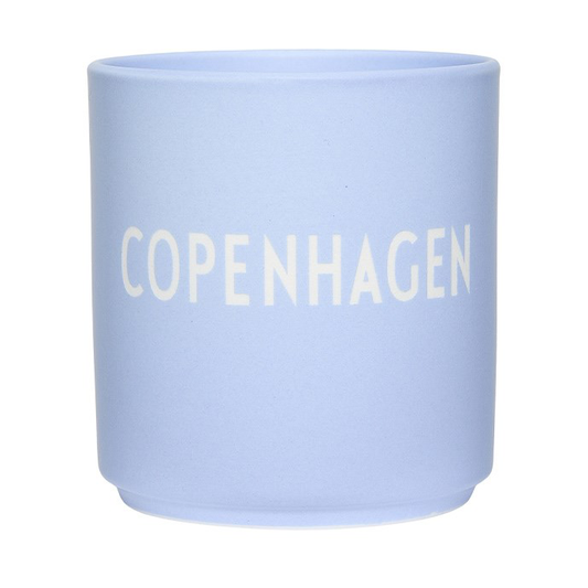 Design Letters Design Letters Lieblingstasse Danish Words 25 cl Blue