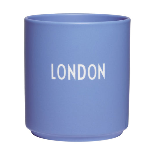 Design Letters Design Letters favoritkopp International 25 cl London-blue